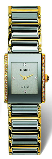 Rado Integral Series Platinum-tone Ceramic Ladies Watch R20339752 Rado Integral Series Platinum-tone Ceramic Ladies Watch R20339752