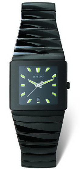 Rado Sintra Series Ceramic Quartz Unisex Watch R13336182 in Black Rado Sintra Series Ceramic Quartz Unisex Watch R13336182 in Black