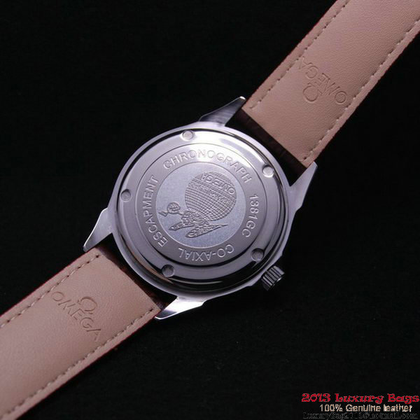 OMEGA DE VILLE Automatic Chronometer Steel on Brown Leather Strap OM77201 OMEGA DE VILLE Automatic Chronometer Steel on Brown Leather Strap OM77201