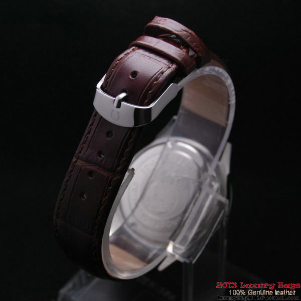 OMEGA DE VILLE Automatic Chronometer Steel on Brown Leather Strap OM77203 OMEGA DE VILLE Automatic Chronometer Steel on Brown Leather Strap OM77203