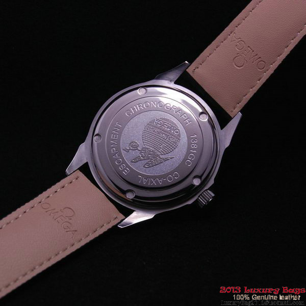 OMEGA DE VILLE Automatic Chronometer Steel on Brown Leather Strap OM77203 OMEGA DE VILLE Automatic Chronometer Steel on Brown Leather Strap OM77203