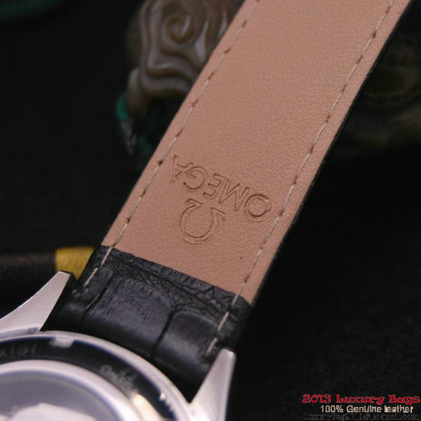 OMEGA DE VILLE CO-AXIAL CHRONOSCOPE Steel on Black Leather Strap OM77403 OMEGA DE VILLE CO-AXIAL CHRONOSCOPE Steel on Black Leather Strap OM77403