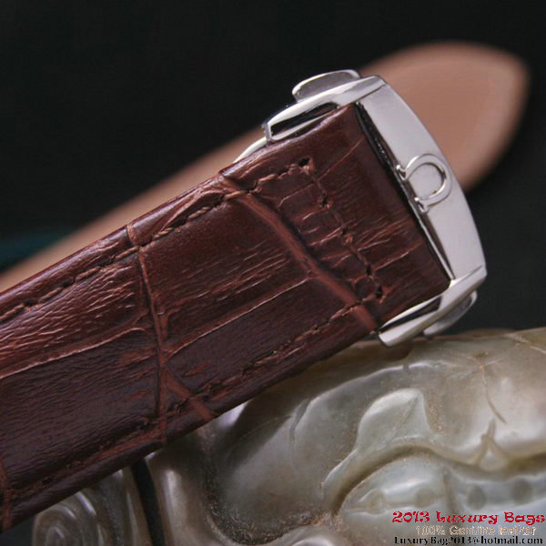 OMEGA DE VILLE CO-AXIAL Chronometer Red Gold on Brown Leather Strap OM77501 OMEGA DE VILLE CO-AXIAL Chronometer Red Gold on Brown Leather Strap OM77501