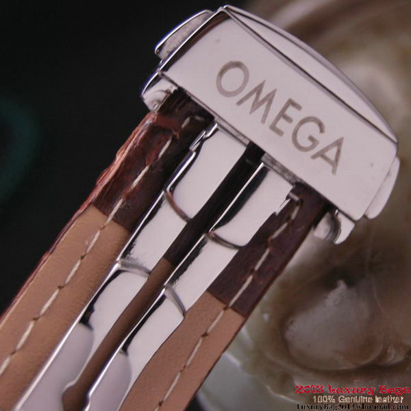 OMEGA DE VILLE CO-AXIAL Chronometer Red Gold on Brown Leather Strap OM77501 OMEGA DE VILLE CO-AXIAL Chronometer Red Gold on Brown Leather Strap OM77501