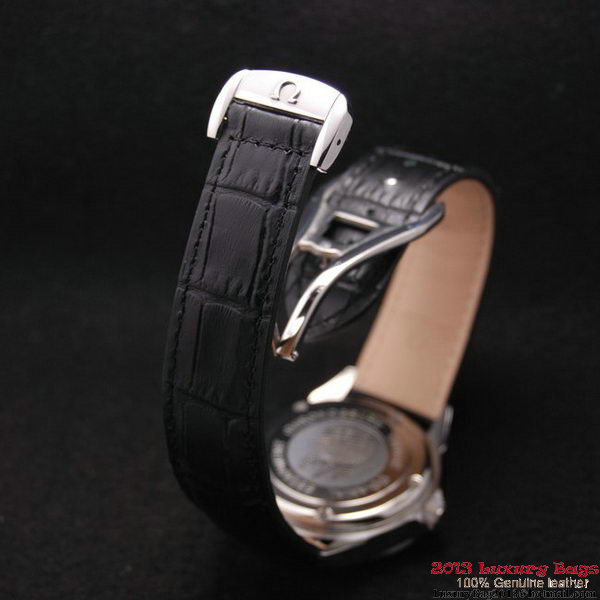 OMEGA DE VILLE Chronometer Red Gold on Black Leather Strap OM77314 OMEGA DE VILLE Chronometer Red Gold on Black Leather Strap OM77314