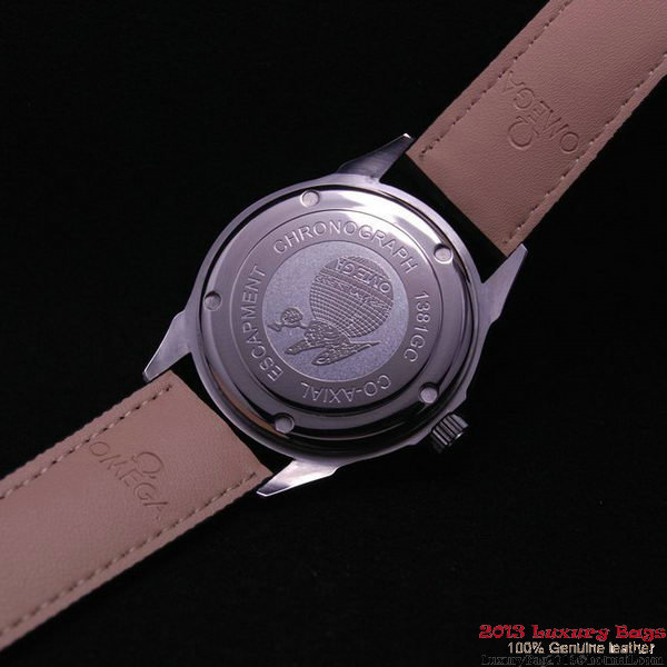 OMEGA DE VILLE Chronometer Steel on Black Strap OM77302 OMEGA DE VILLE Chronometer Steel on Black Strap OM77302