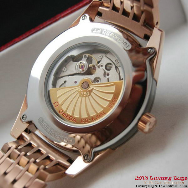 OMEGA DE VILLE Co-AXIAL CHRONOMETER Red Gold on Red Gold Strap OM77028 OMEGA DE VILLE Co-AXIAL CHRONOMETER Red Gold on Red Gold Strap OM77028