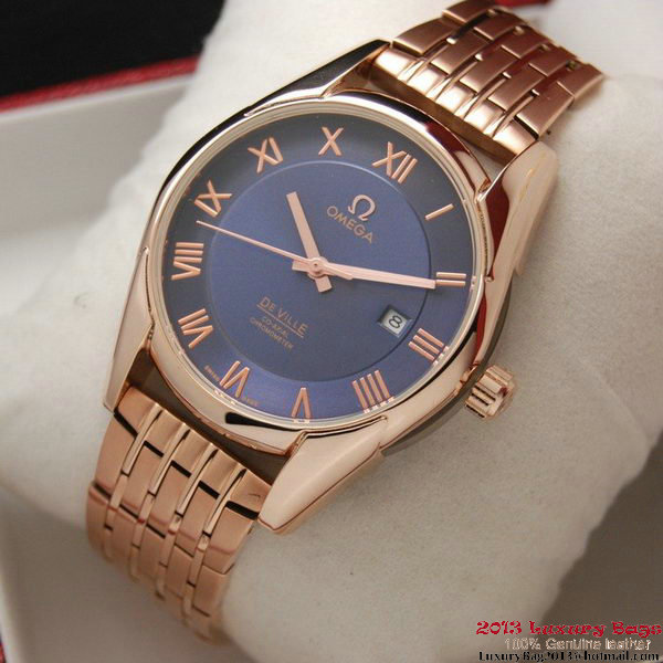 OMEGA DE VILLE Co-AXIAL CHRONOMETER Red Gold on Red Gold Strap OM77029 OMEGA DE VILLE Co-AXIAL CHRONOMETER Red Gold on Red Gold Strap OM77029