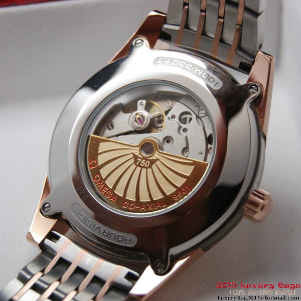 OMEGA DE VILLE Co-AXIAL CHRONOMETER Red Gold on Steel Strap OM77019 OMEGA DE VILLE Co-AXIAL CHRONOMETER Red Gold on Steel Strap OM77019
