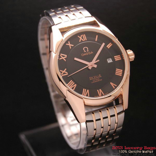 OMEGA DE VILLE Co-AXIAL CHRONOMETER Red Gold on Steel Strap OM77019 OMEGA DE VILLE Co-AXIAL CHRONOMETER Red Gold on Steel Strap OM77019