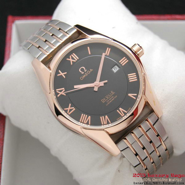 OMEGA DE VILLE Co-AXIAL CHRONOMETER Red Gold on Steel Strap OM77019 OMEGA DE VILLE Co-AXIAL CHRONOMETER Red Gold on Steel Strap OM77019