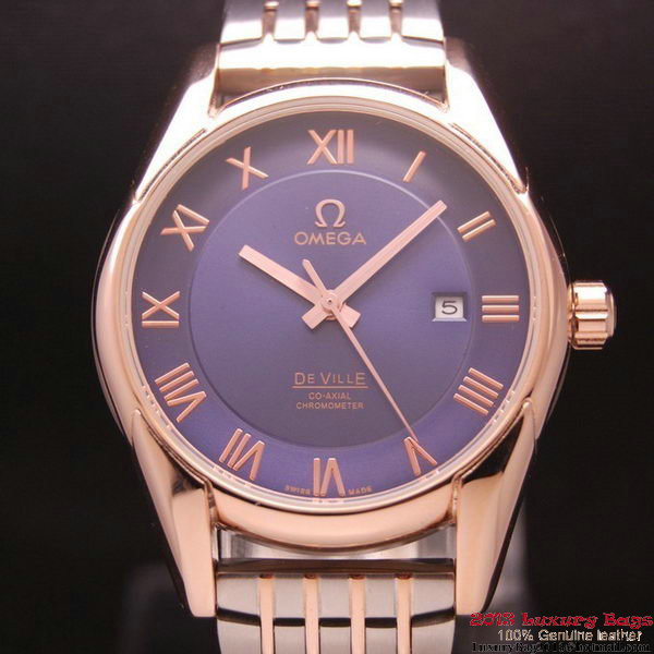 OMEGA DE VILLE Co-AXIAL CHRONOMETER Red Gold on Steel Strap OM77020 OMEGA DE VILLE Co-AXIAL CHRONOMETER Red Gold on Steel Strap OM77020