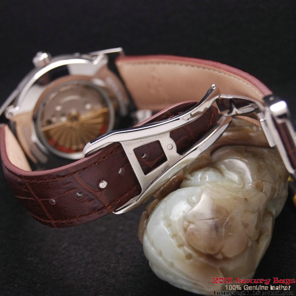 OMEGA DE VILLE Co-AXIAL CHRONOMETER Steel on Brown Leather Strap OM77003 OMEGA DE VILLE Co-AXIAL CHRONOMETER Steel on Brown Leather Strap OM77003
