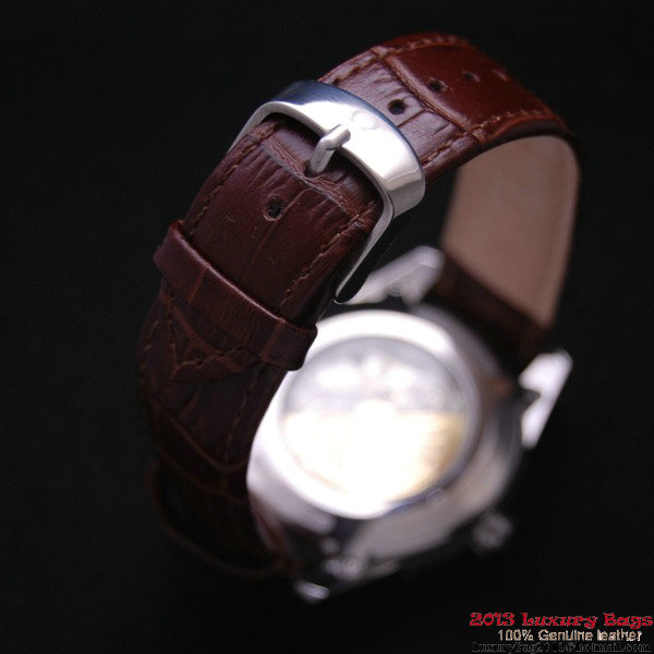 OMEGA DE VILLE Co-AXIAL CHRONOMETER Steel on Brown Leather Strap OM77003 OMEGA DE VILLE Co-AXIAL CHRONOMETER Steel on Brown Leather Strap OM77003