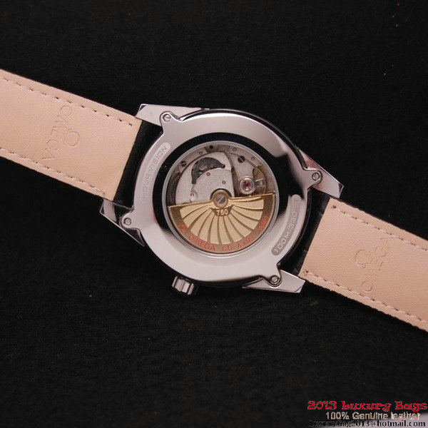 OMEGA DE VILLE Co-AXIAL CHRONOMETER Steel on Brown Leather Strap OM77007 OMEGA DE VILLE Co-AXIAL CHRONOMETER Steel on Brown Leather Strap OM77007
