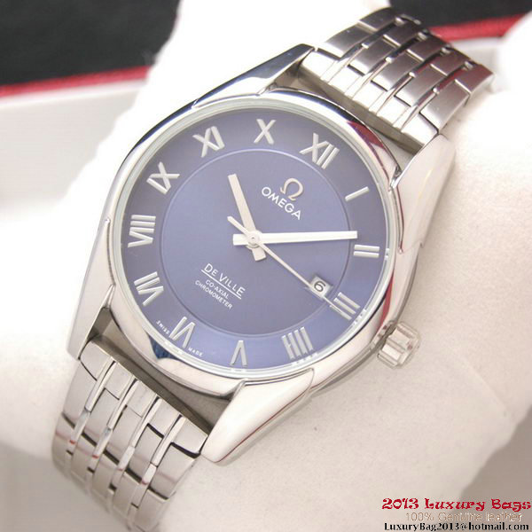 OMEGA DE VILLE Co-AXIAL CHRONOMETER Steel on Steel Strap OM77017 OMEGA DE VILLE Co-AXIAL CHRONOMETER Steel on Steel Strap OM77017
