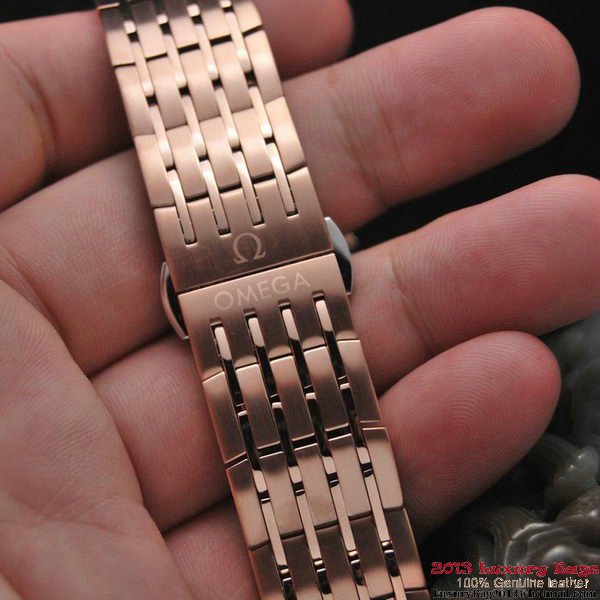OMEGA DE VILLE HOUR VISION ANNUAL CALENDAR Red Gold on Red Gold Strap OM77129 OMEGA DE VILLE HOUR VISION ANNUAL CALENDAR Red Gold on Red Gold Strap OM77129