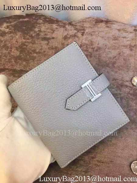 Hermes Bi-Fold Wallet Togo Leather H512 Light Blue Hermes Bi-Fold Wallet Togo Leather H512 Light Blue