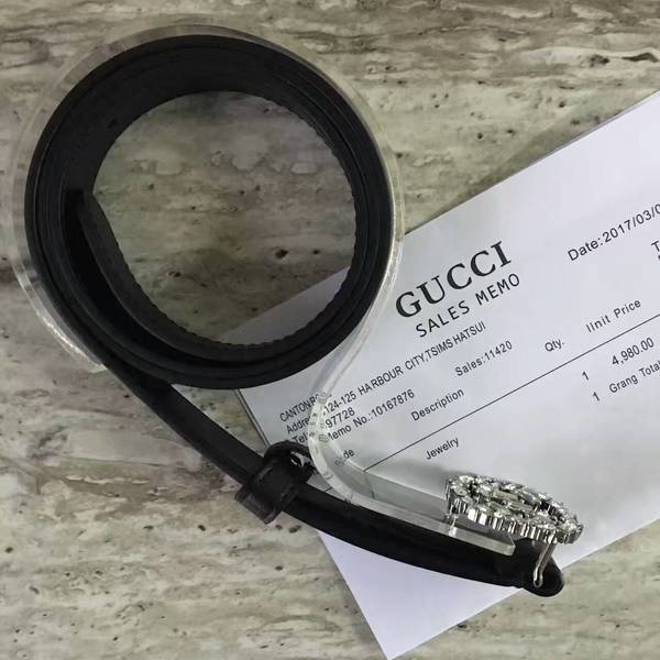 Gucci 2.5cm Original Leather Belt 17418A Gucci 2.5cm Original Leather Belt 17418A