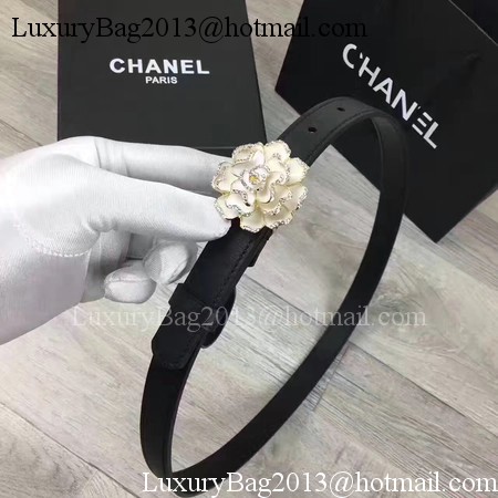 Chanel 20mm Leather Belt CH0801 White Chanel 20mm Leather Belt CH0801 White