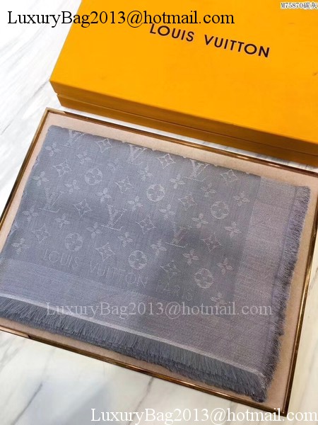 Louis Vuitton Scarf LV2851 Grey Louis Vuitton Scarf LV2851 Grey