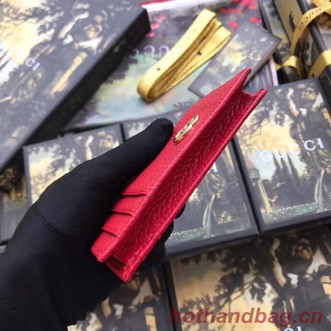 Gucci Card Holder 574804 Red Gucci Card Holder 574804 Red