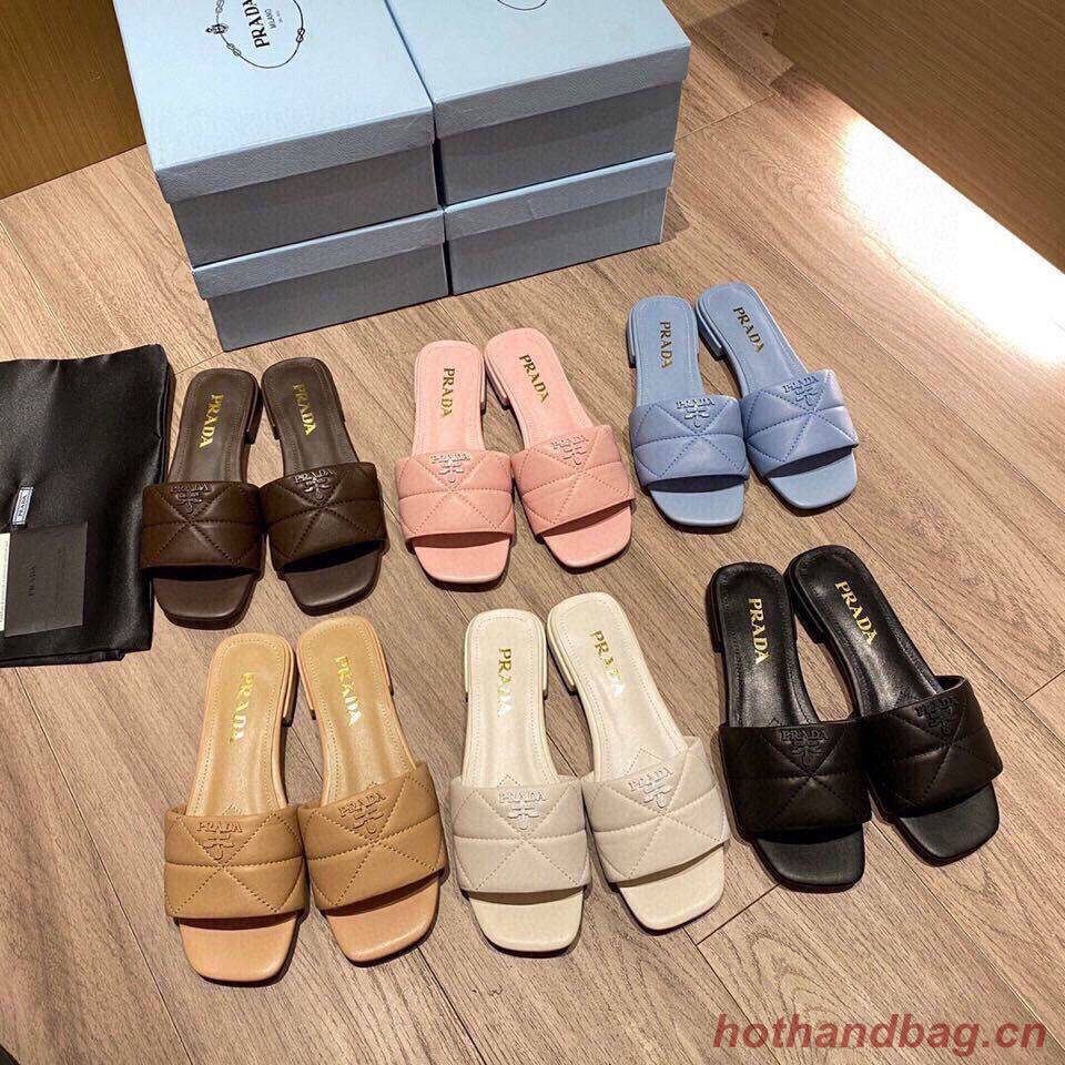Prada Slippers Shoes PD56902 Nude
