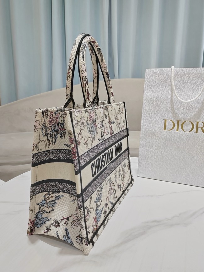 Medium Dior Book Tote Dior Pivoine Embroidery M1296ZEXH-1
