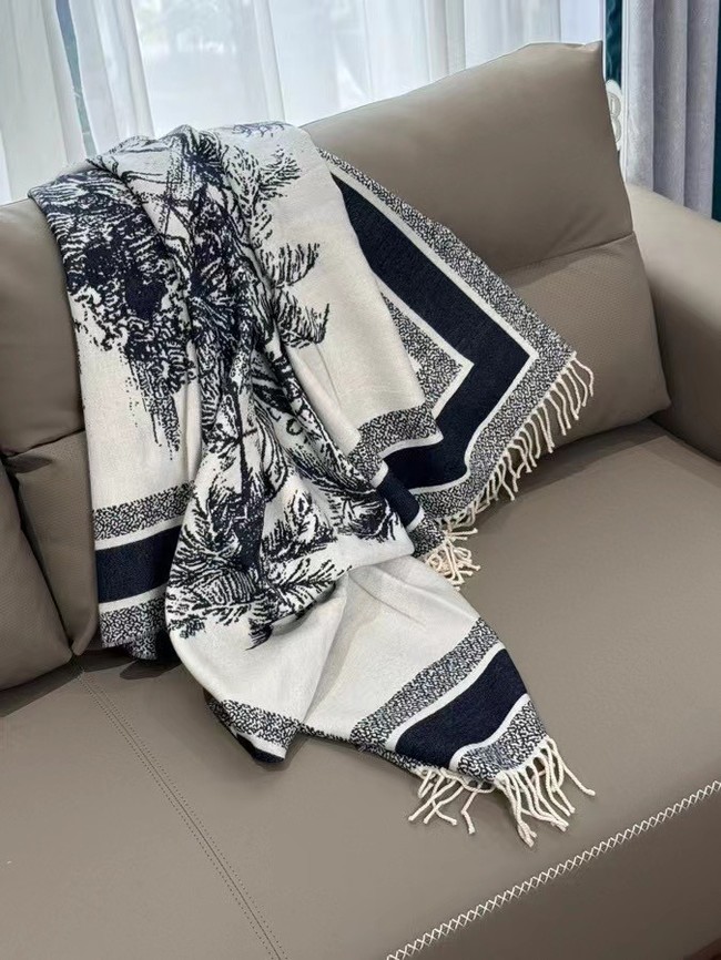 Dior Oblique Poncho Cashmere 21DOB5