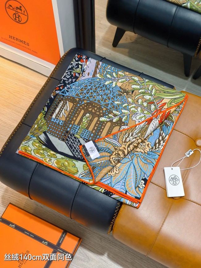 Hermes Shawl Cashmere and Silk KY134