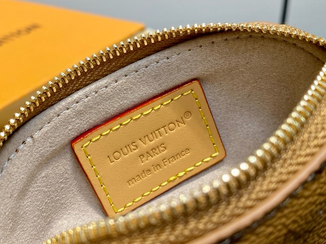 Louis Vuitton NEW Cosmetic Lipstick Pouch M25694 yellow