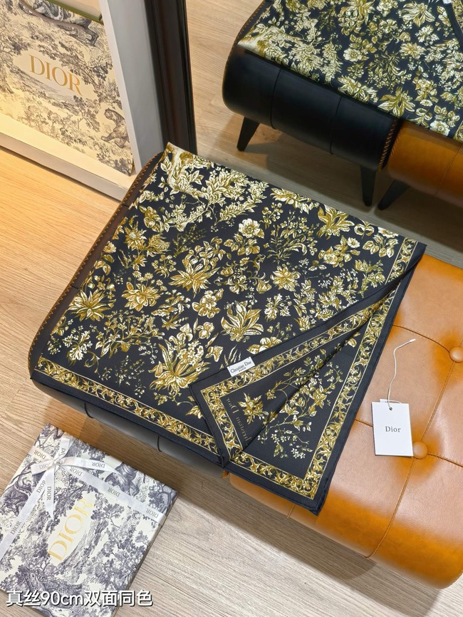 Dior 90 Square Scarf Silk Twill KY151