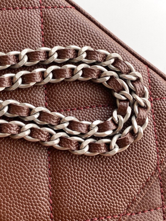 Chanel Long Vanity with chain AP4933 brown