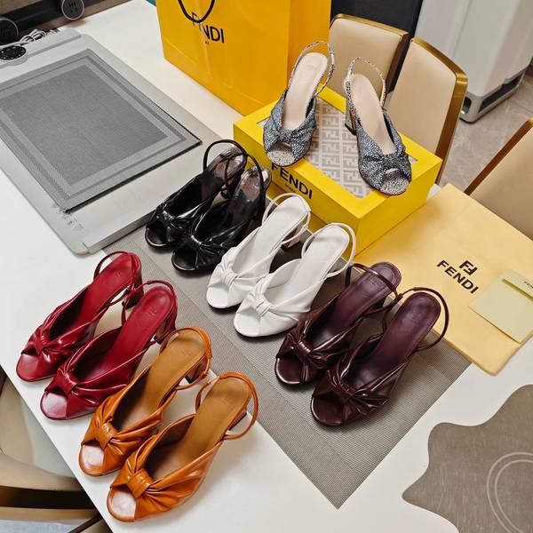 Fendi Shoes FDS00114 Heel 8.5CM Fendi Shoes FDS00114 Heel 8.5CM