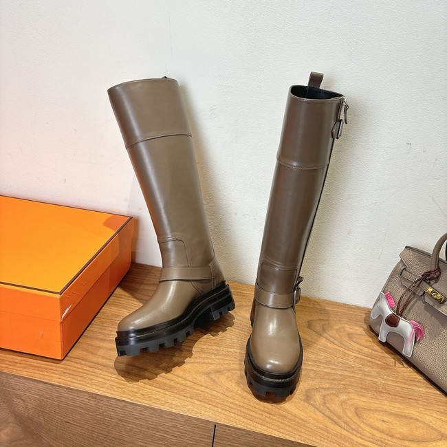 Hermes Calfskin High Boot 45108-3