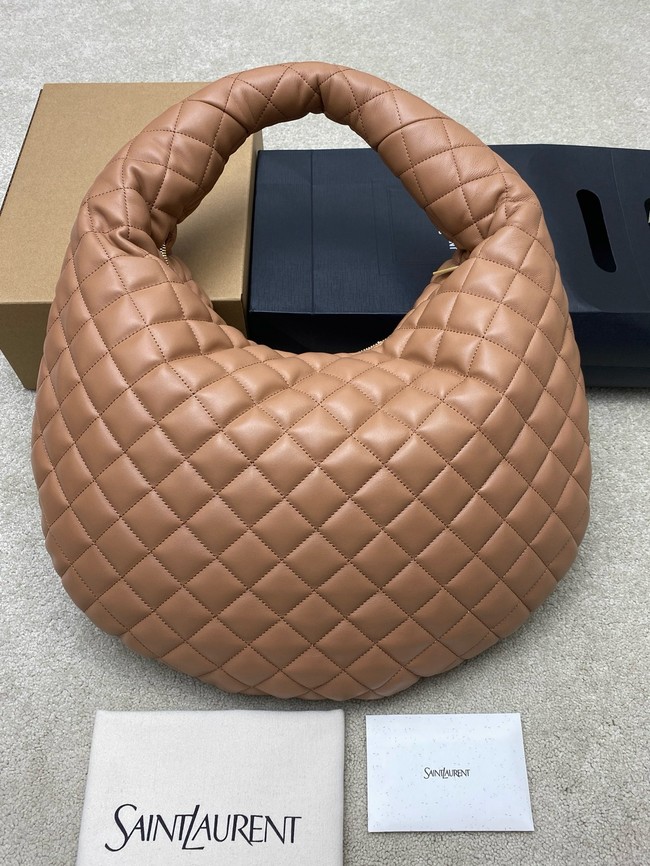 Yves Saint Laurent ICARE hobo in quilted nappa 858160 HORTENSIA