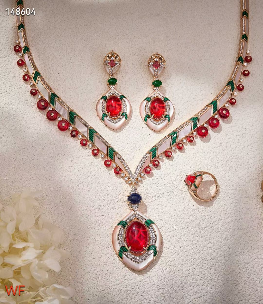 BVLGARI necklace&Earring&ring CE81595