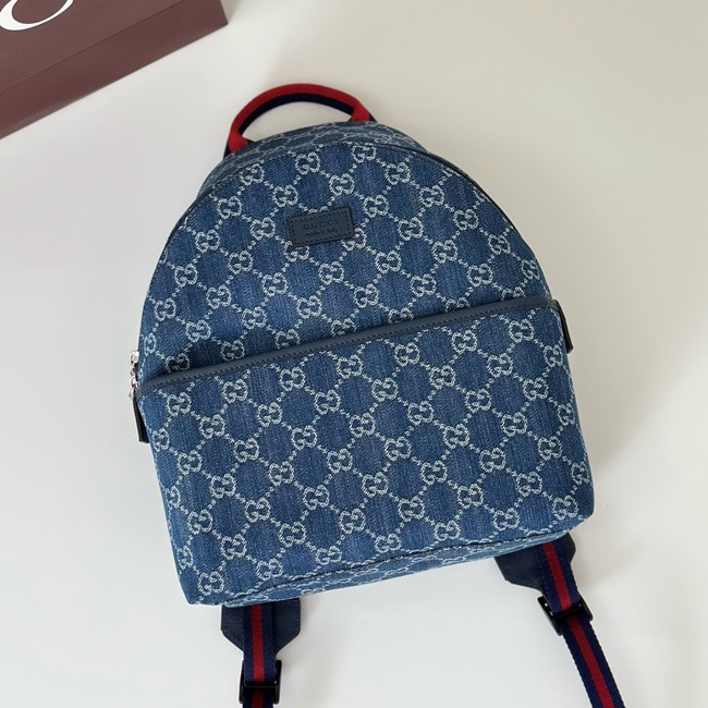 Gucci Childrens GG backpack 782708 blue