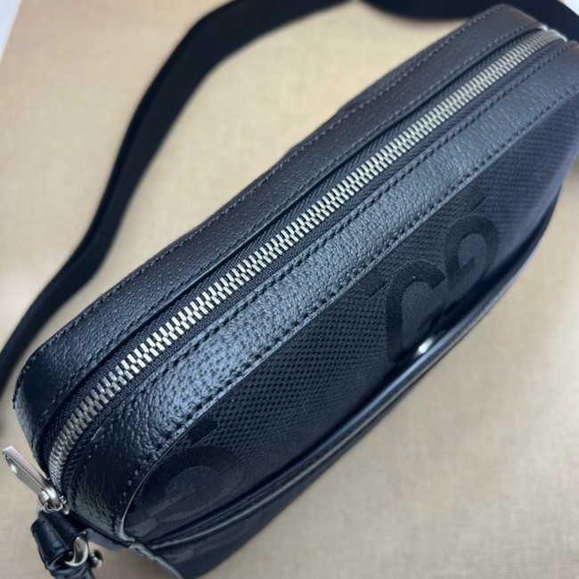 Gucci Messenger bag with Interlocking G 675891 black