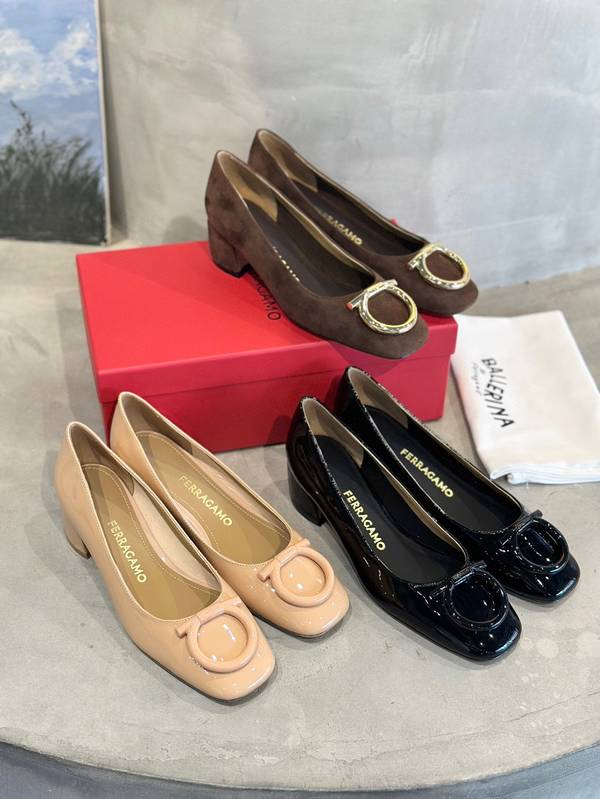 Ferragamo Shoes FMS00090 Heel 4CM Ferragamo Shoes FMS00090 Heel 4CM