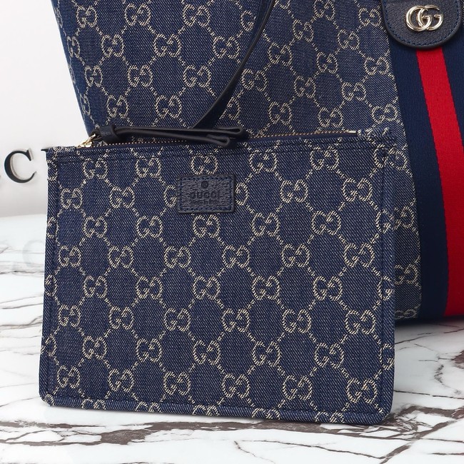 Gucci Giglio large tote bag 853971 Variation blue 