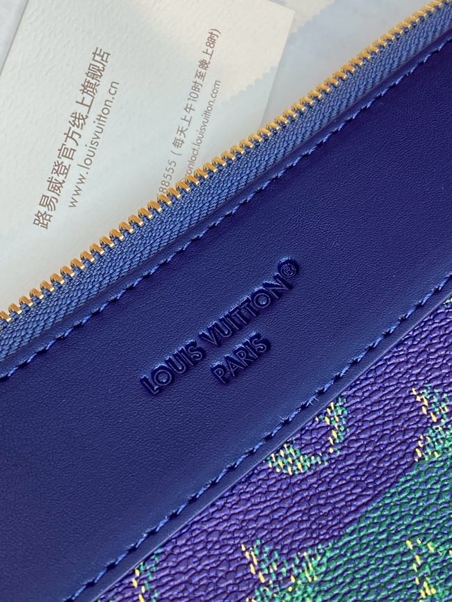 Louis Vuitton Pochette Voyage Souple M11545 BLUE