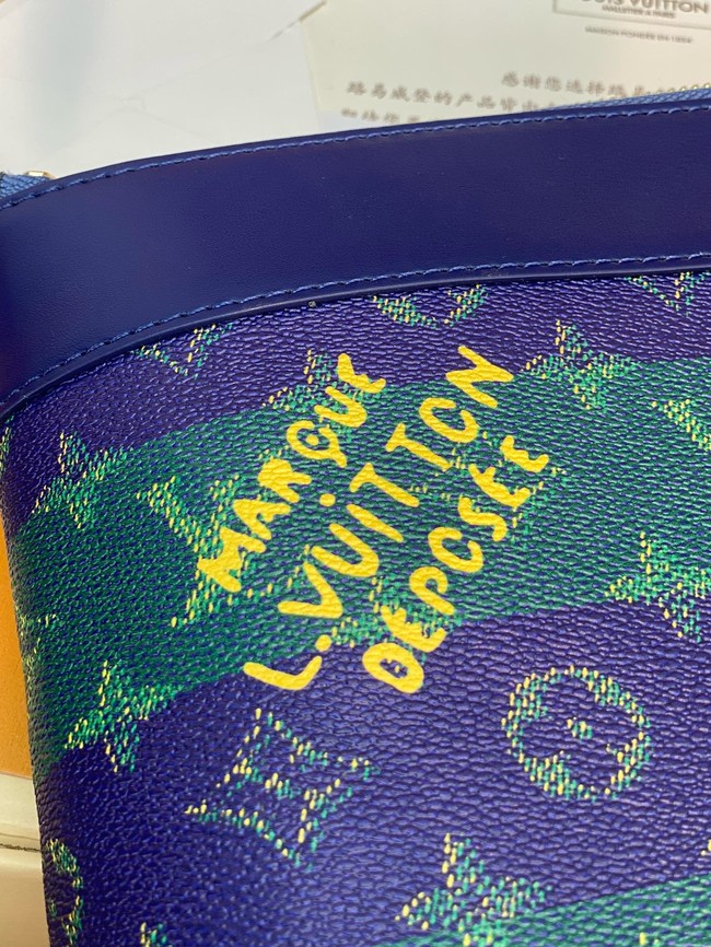 Louis Vuitton Pochette Voyage Souple M11545 BLUE