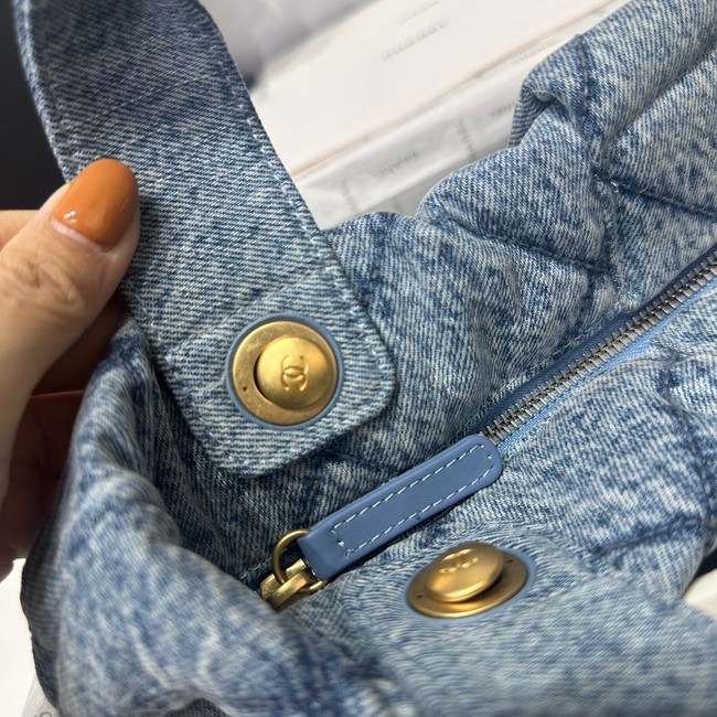 Chanel Denim Bow bag AS5851 blue