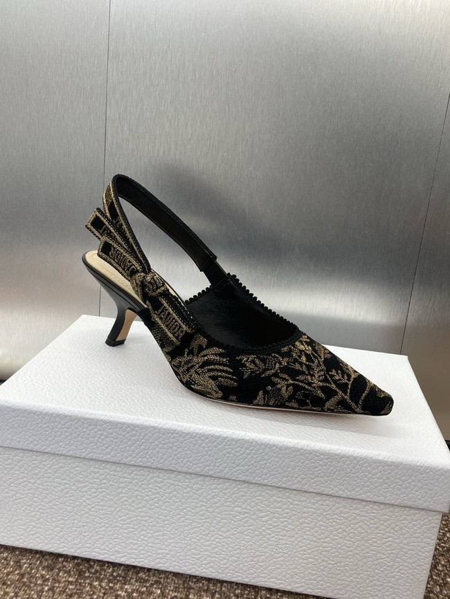 JAdior Slingback Pump Cotton Embroidered KCV367DLN-1