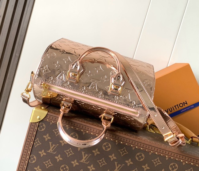 Louis Vuitton Speedy Bandouliere 30 M26497 rose gold