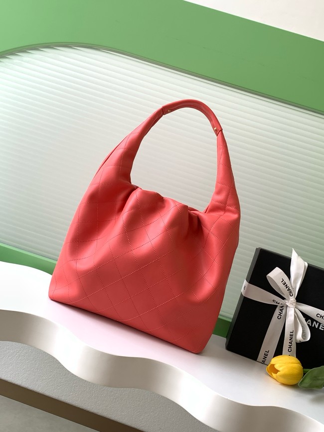 CHANEL Large Hobo Bag AS5967 red