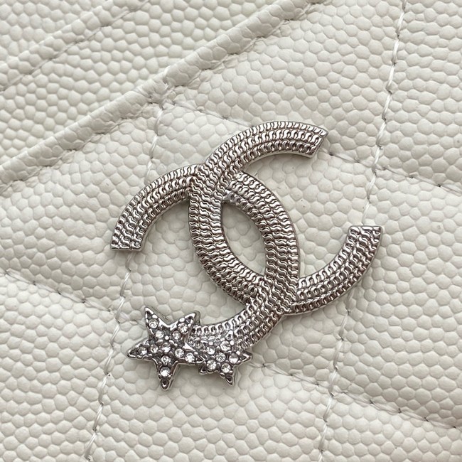 Chanel Classic Card Holder AP4814 Cream