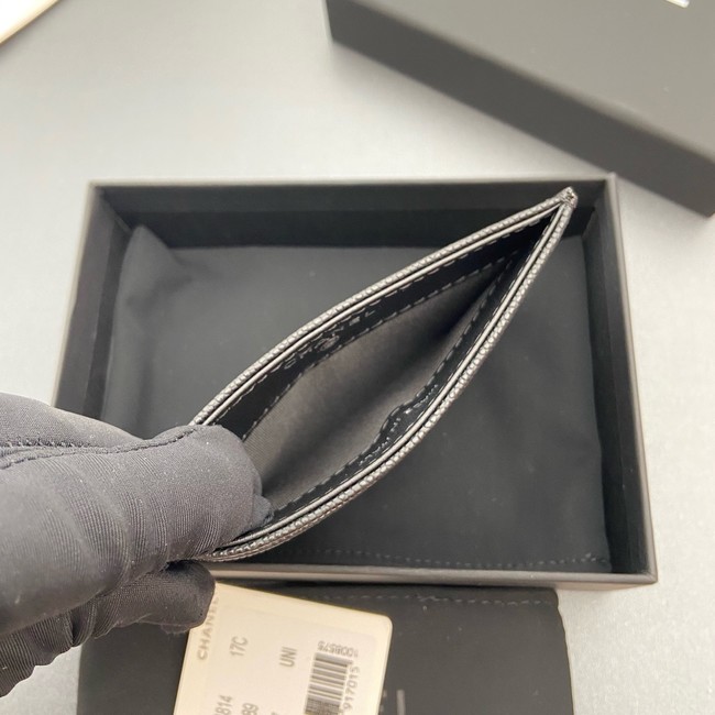 Chanel Classic Card Holder AP4814 black