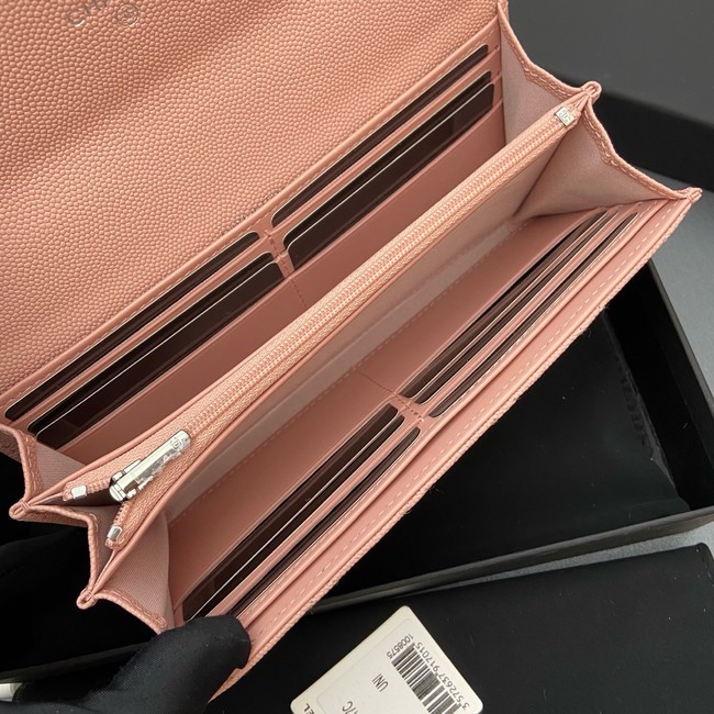 Chanel Long Flap Wallet AP3724 pink
